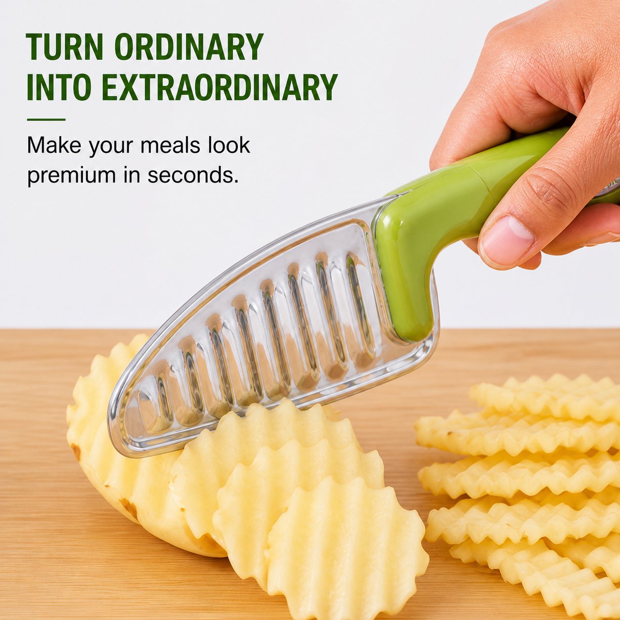 Poura Slice™ Crinkle Knife